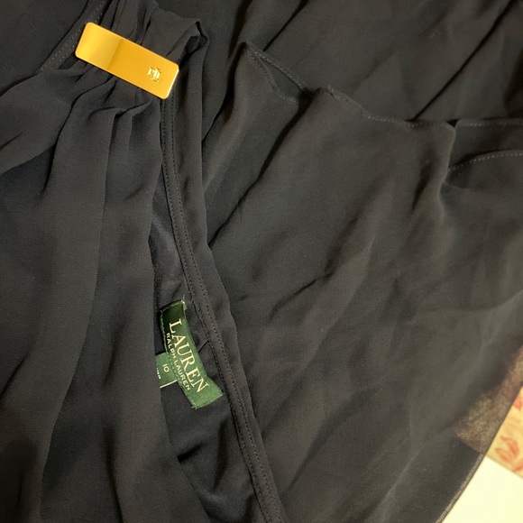 Lauren Ralph Lauren Oxannie navy sz 10 - Picture 6 of 6